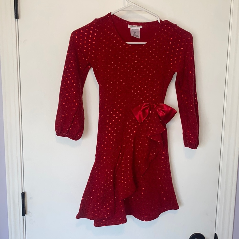 Like-new / worn once girl’s size 10 Christmas / holiday dress. So cute!